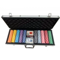 პოკერის ნაკრები (ფიშკები 500) OSTIN PRESTON