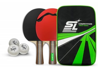 ჩოგნები და ბურთები COMPETITION 2 ჩ-ნი, 3 ბურთი კომპლ.