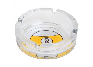 საფერფლე ბილიარდის ბურთი, შუშა