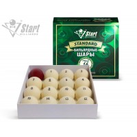 ბურთები Start Billiards Standard 68 მმ