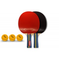 ჩოგნები და ბურთები 2 ჩ-ნი Level 200, 3 ბურთი Club Select კომპლ.