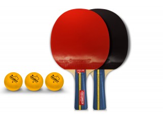 ჩოგნები და ბურთები 2 ჩ-ნი Level 200, 3 ბურთი Club Select კომპლ.