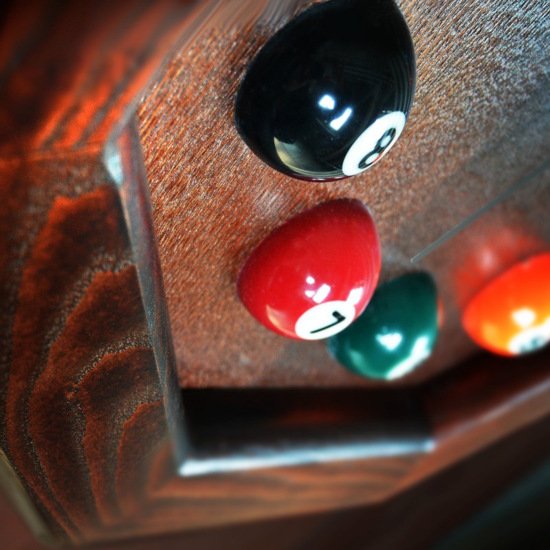 ბილიარდის საათი "8 კუთხა"  კოპიტი W8